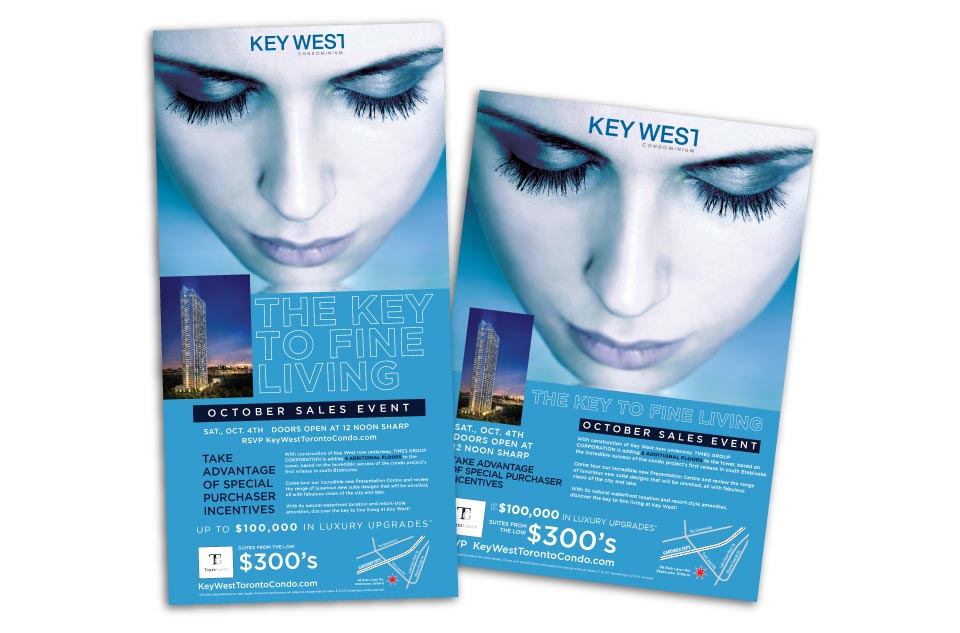 High Rise, Times Group Corp, Key West, Print Advertising