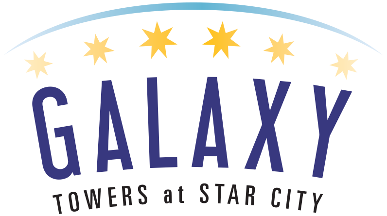 International, Spa-Yoma, Galaxy Towers, Logo