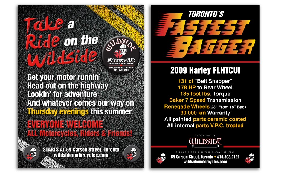 Other, Wildside Motorcycles, Wildside Motorcycles, Print Material
