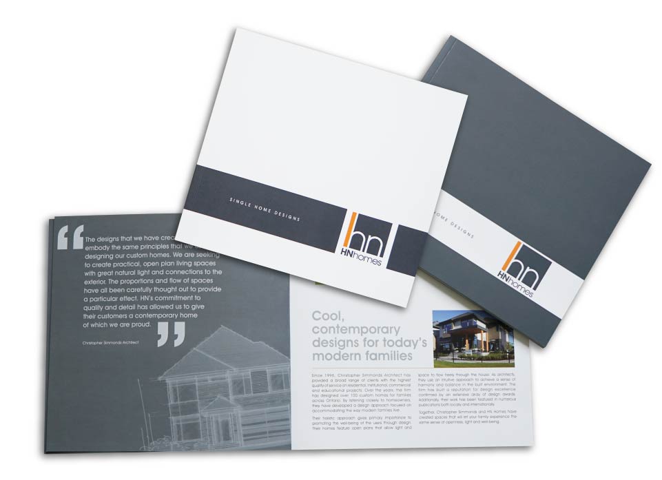 Projects, HN Homes, Bridlewood, Print Material