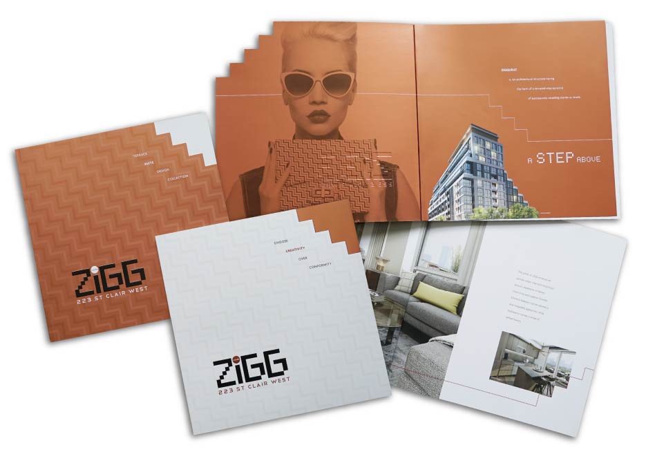 Projects, Madison Homes, Zigg, Print Material