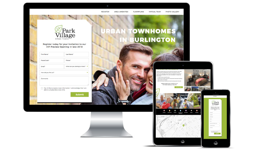 Rental, Starlight Investments, Park Village Urban Towns, Website